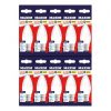 MAXIM LED BULB - CANDLE - BC DAY LIGHT 7.5W=60W