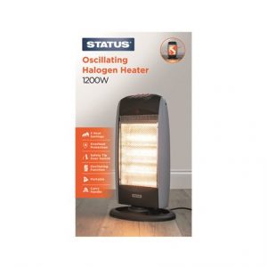 STATUS - 3 BAR HALOGEN HEATER 1200W
