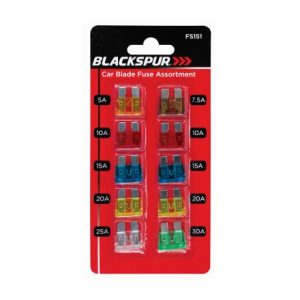BLACKSPUR - CAR BLADE FUSE - ASSORTED