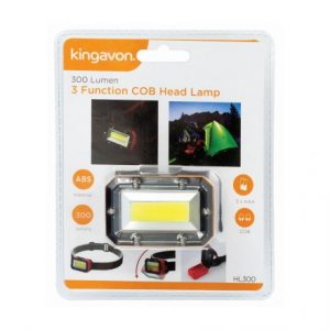 300 LUMEN 3 FUNCTION COB HEAD LIGHT