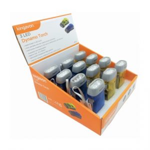 3 LED DYNAMO TORCH