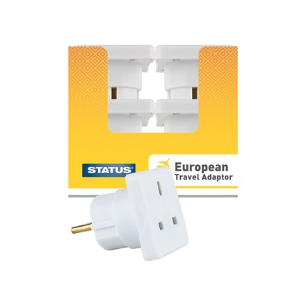 STATUS - EUROPEAN TRAVEL ADAPTOR IN CDU