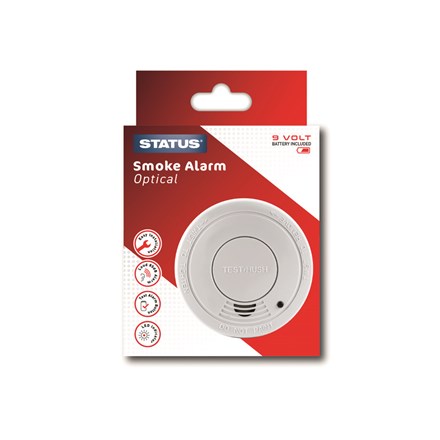 STATUS - OPTICAL SMOKE ALARM