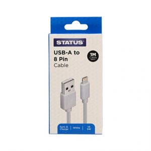 STATUS - USB A TO 8 PIN 1M CABLE