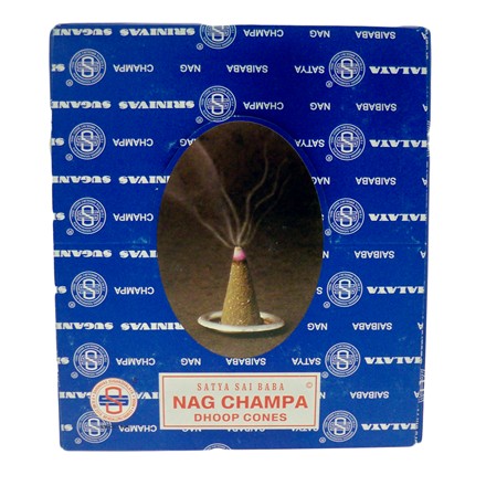 SATYA - DHOOP NAG CHAMPA CONES -