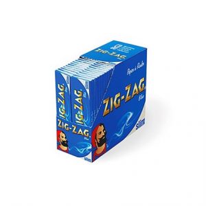 ZIG ZAG KING SIZE BLUE -
