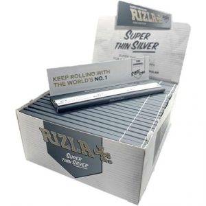RIZLA KING SIZE SILVER SLIM PAPERS -