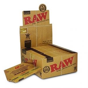 RAW CLASSIC KING SIZE SLIM PAPERS -