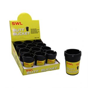 SWL - PLASTIC CIG BUTT BUCKET