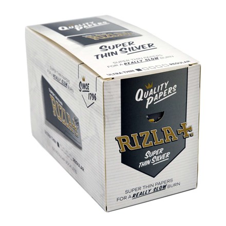 RIZLA SILVER REGULAR SIZE PAPERS - 100 PACK