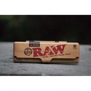 RAW KS CLASSIC PAPER  TIN (NATURAL UNREFINED)