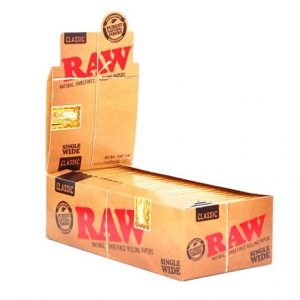 RAW CLASSIC SINGLE WIDE PAPERS -