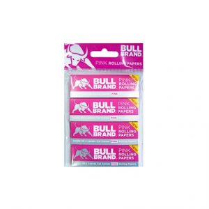 BULL BRAND PINK REGULAR SIZE PAPERS -