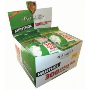 PALMER - MENTHOL SLIM FILTER - 300 TIPS PACK