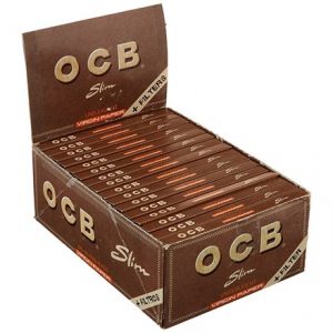 OCB VIRGIN CONNOISSEURS SLIM PAPERS+TIPS -