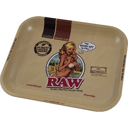 RAW MEDIUM ROLLING TRAY BIKINI GIRL