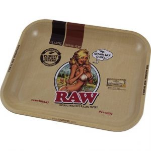 RAW MEDIUM ROLLING TRAY BIKINI GIRL