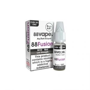 88 VAPE ANYTANK - FUSION 6MG 5050 MIX