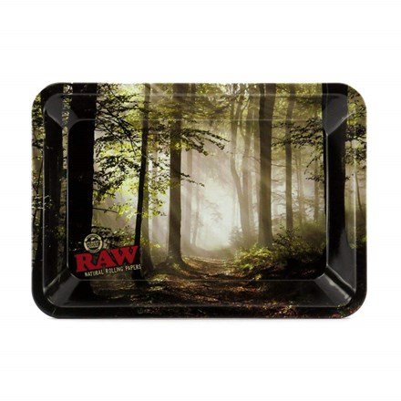 RAW - FOREST MINI METAL ROLLING TRAY