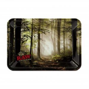 RAW - FOREST MINI METAL ROLLING TRAY