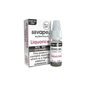 88 VAPE ANYTANK - 6MG LIQUORICE 10ML