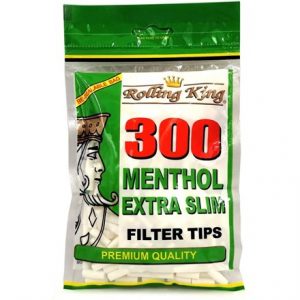 ROLLING KING - EXTRA SLIM MENTHOL TIPS -