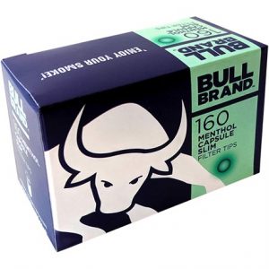 BULL BRAND - 160PC CRUSH BALL MENTHOL -