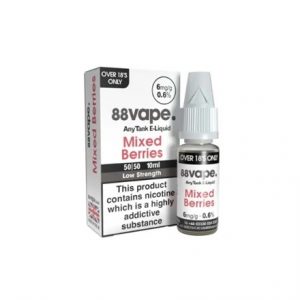 88 VAPE ANYTANK - 6MG MIXED BERRIES - 10ML