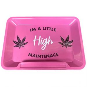 WISE SKIES HIGH MAINTENANCE PINK TRAY - SMALL