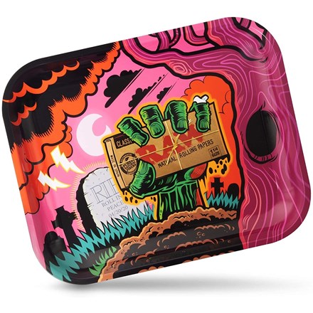 RAW - TRAY ZOMBIE DESIGN - LARGE - 34 X 28 X 3CM