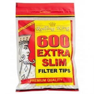 ROLLING KING EXTRA SLIM FILTER TIPS -  600'S