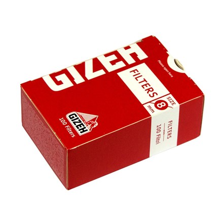 GIZEH - 8MM BOXED FILTER TIPS -