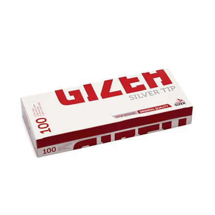 GIZEH - SILVER TIP TUBES - 10 X 100