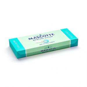 MASCOTTE - MENTHOL TUBES - 100 FILTER TUBES - 10PK