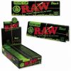 RAW BLACK ORGANIC 1 1/4 PAPERS -