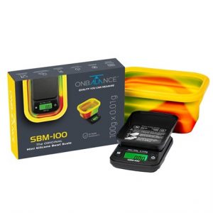 SILICONE BOWL SCALE YELLOW - 100G X 0.01G