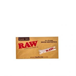 RAW ROUND GLASS TIPS ON CARD