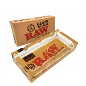 RAW -  CLASSIC PACK  GLASS ASHTRAY