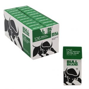 BULL BRAND  MENTHOL POP OUT FILTER TIPS -