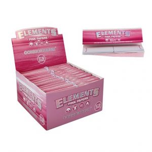 ELEMENTS CONNOISSEUR PINK PAPERS + TIPS -