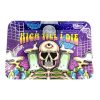 WISE SKIES METAL ROLLING TRAY - HIGH TILL I DIE