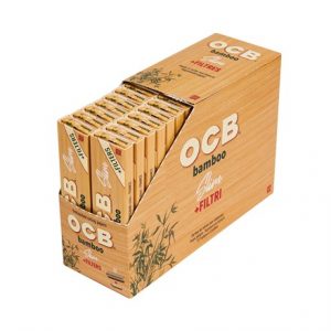 OCB BAMBOO CONNOISSEUR SLIM PAPERS + TIPS -