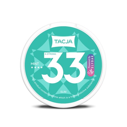 ELFBAR TACJA- NICOTINE POUCH -MINT - 33MG
