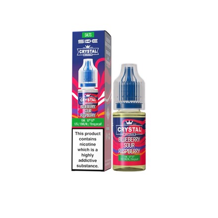 SKE CRYSTAL - 10ML NIC SALTS BLUE SOUR RASPB 20MG