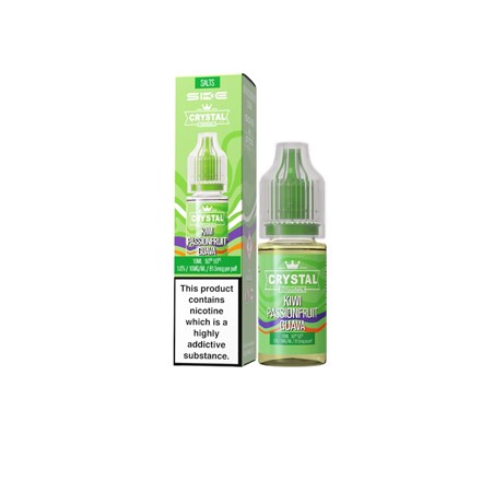 SKE CRYSTAL - 10ML NIC SALTS KIWI PSSN GUAVA 20MG