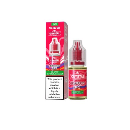 SKE CRYSTAL - 10ML NIC SALTS STRAWBERRY BURST 20MG