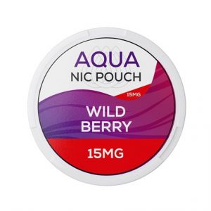 AQUA NIC POUCH - WILD BERRY 15MG