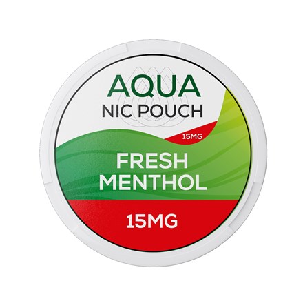 AQUA NIC POUCH - FRESH MENTHOL 15MG