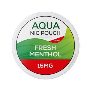 AQUA NIC POUCH - FRESH MENTHOL 15MG