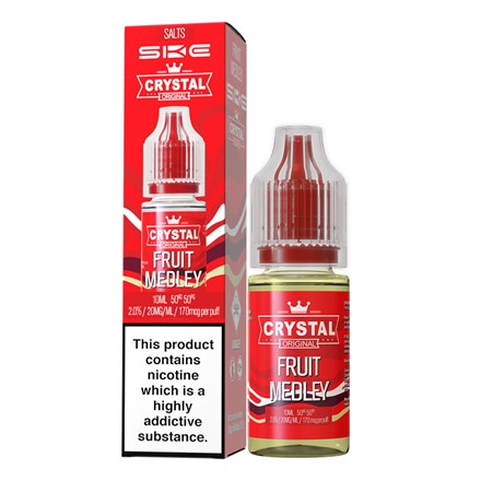 SKE CRYSTAL - 10ML NIC SALTS FRUIT MEDLEY - 20MG